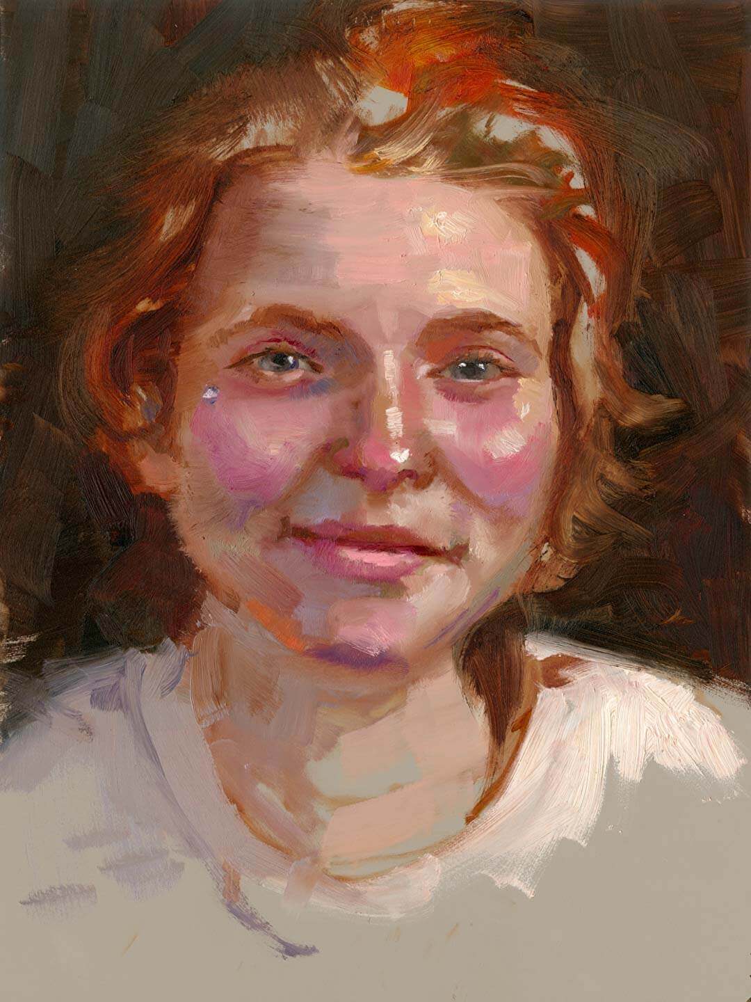 The Primary Portrait Project: Tempera Paint