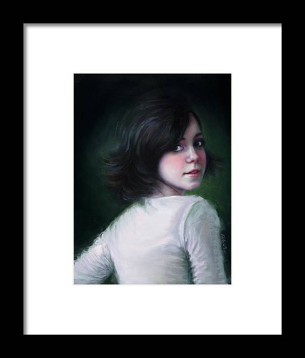 Almost Ready - Portrait - Framed Print