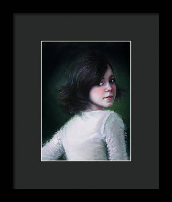 Almost Ready - Portrait - Framed Print