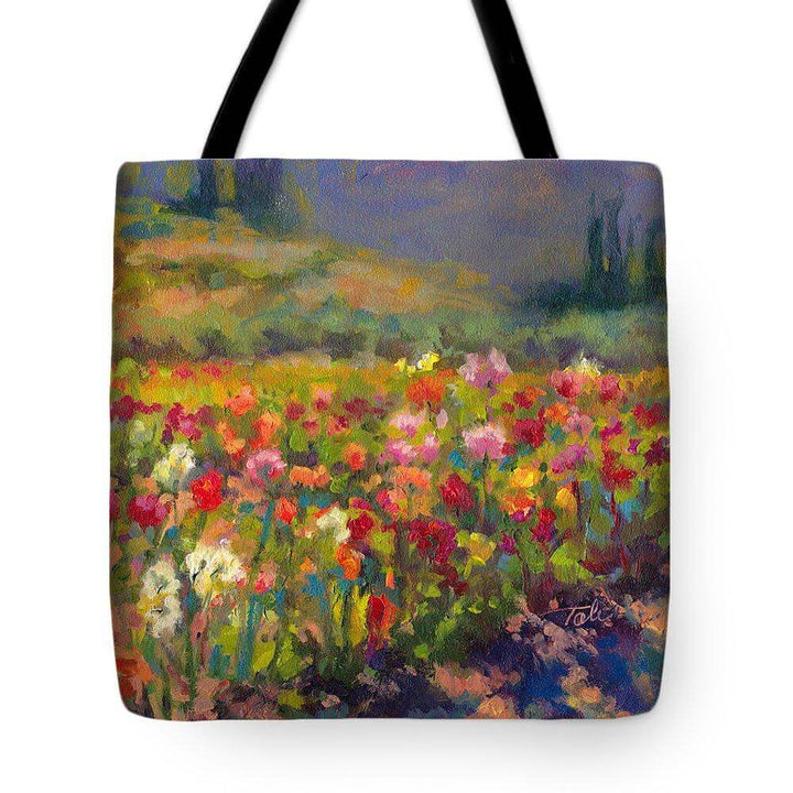 Dahlia Row - Tote Bag