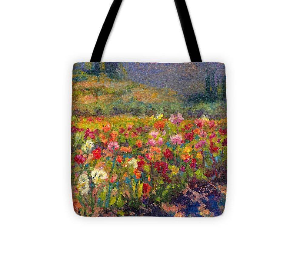 Dahlia Row - Tote Bag