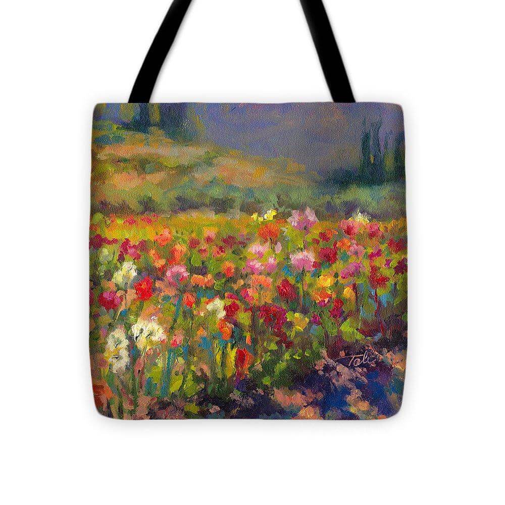 Dahlia Row - Tote Bag