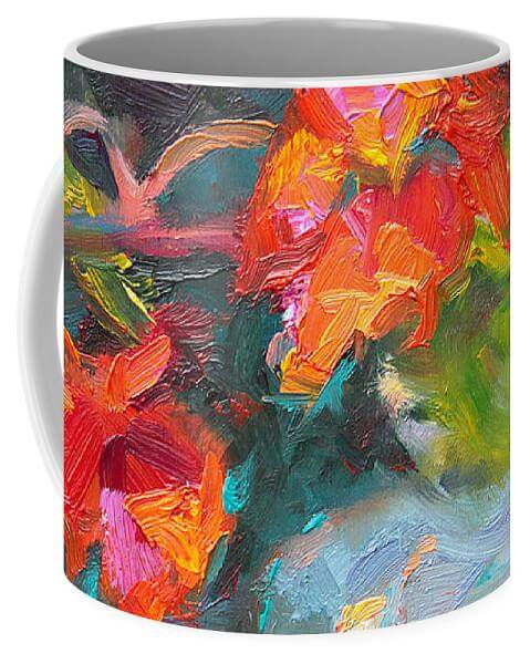 Gleaning Light Nasturtium Still Life - Mug