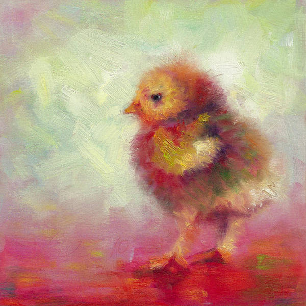 Impressionist Chick - Art Print