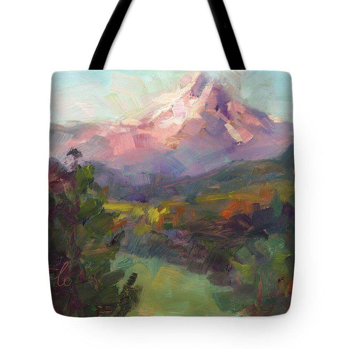 Rise and Shine - Mt. Hood - Tote Bag