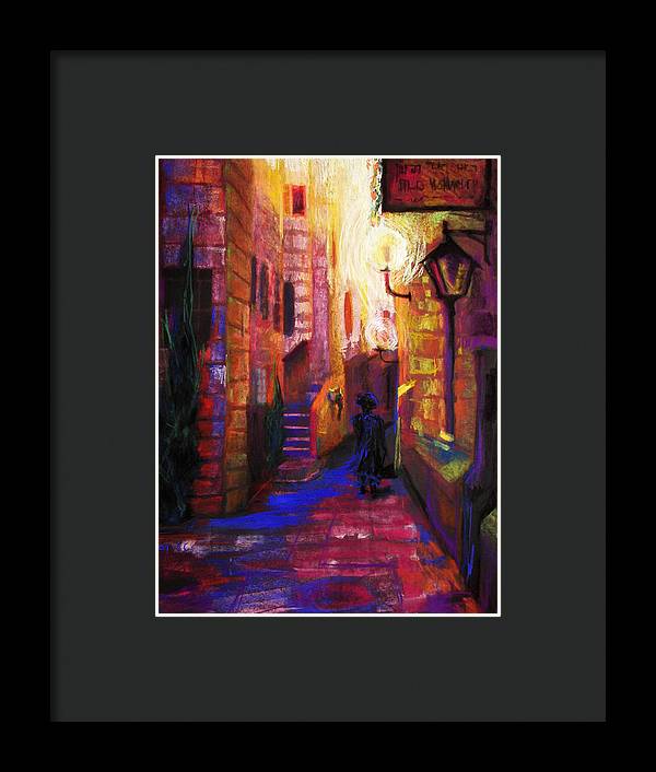 Shabbat Shalom - Framed Print