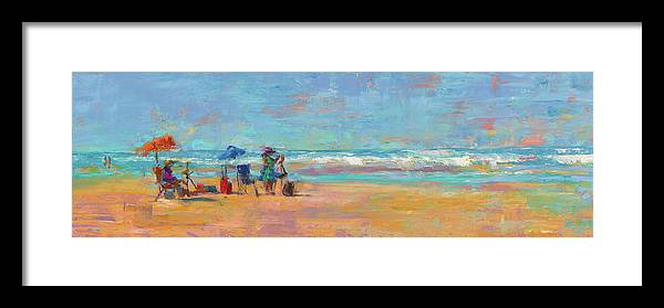 Some Beach - Cannon Beach landscape - Framed Print