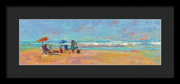 Some Beach - Cannon Beach landscape - Framed Print