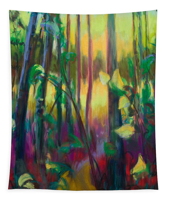 Unexpected Path - through the woods - Tapestry