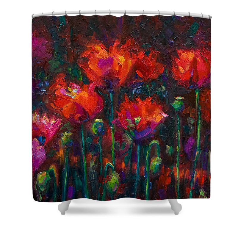 Up from the Ashes - Shower Curtain