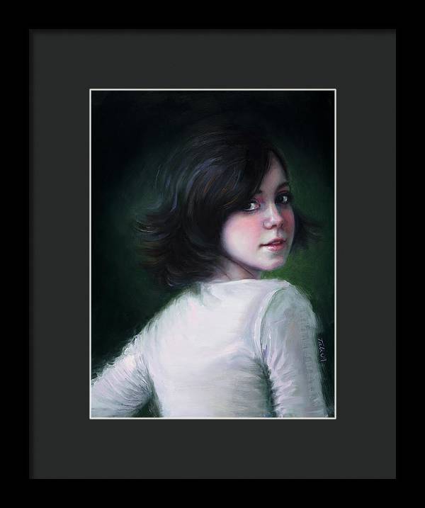 Almost Ready - Portrait - Framed Print