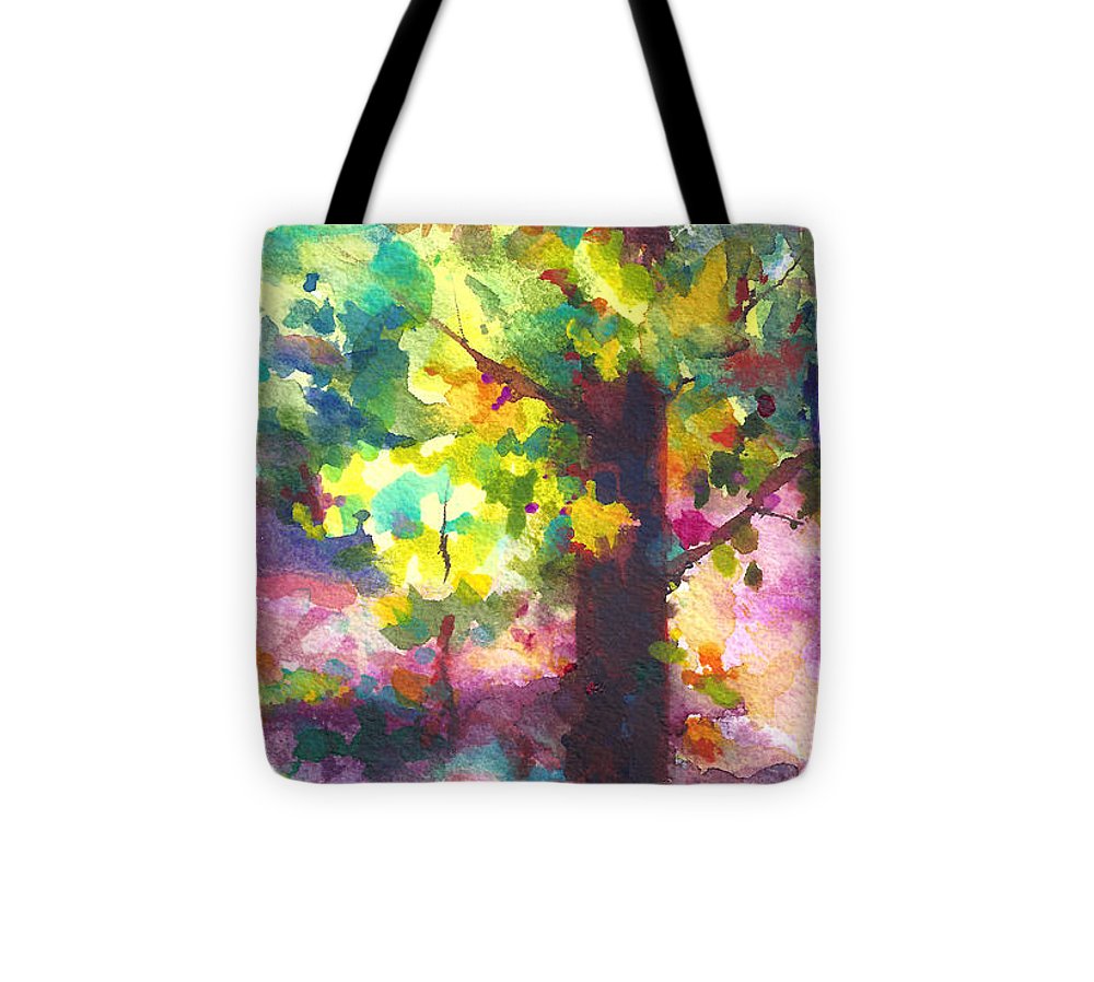 Dappled - light through tree canopy - Tote Bag