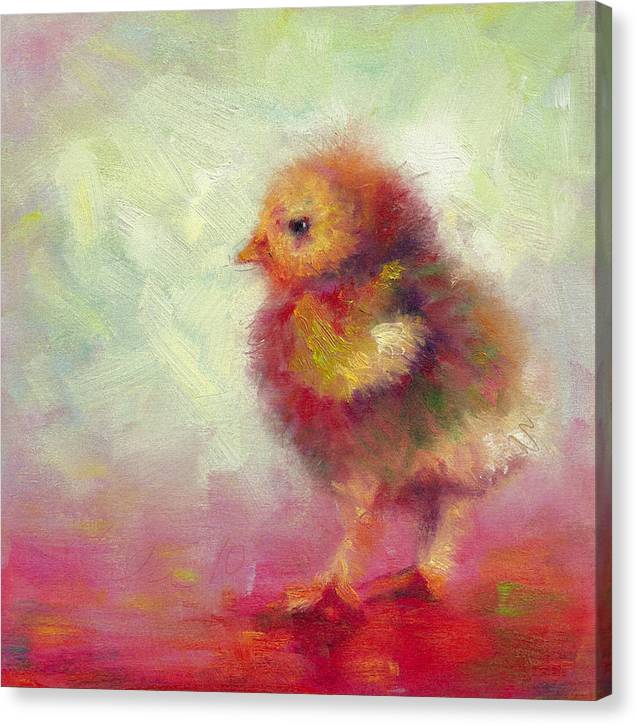 Impressionist Chick - Canvas Print