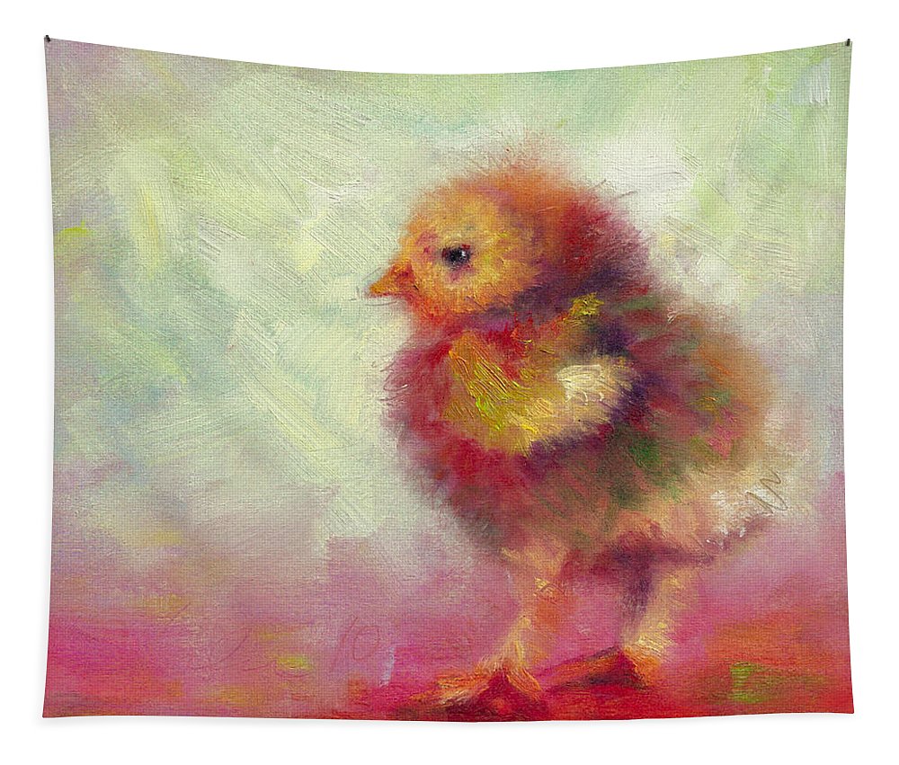 Impressionist Chick - Tapestry