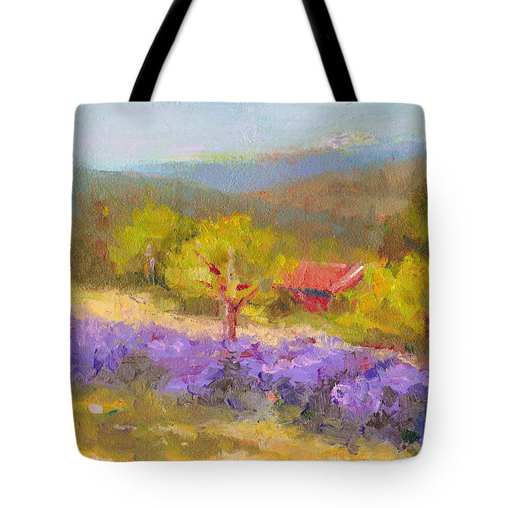 Mountainside Lavender   - Tote Bag