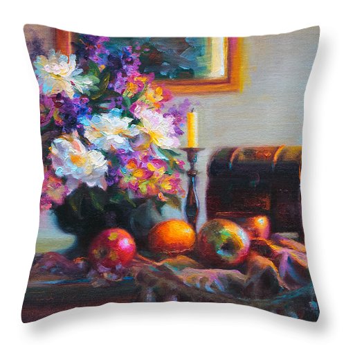 New Reflections - Throw Pillow