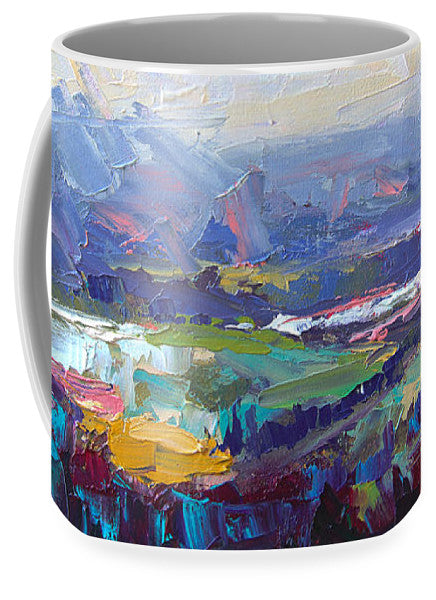 Overlook abstract landscape - Mug