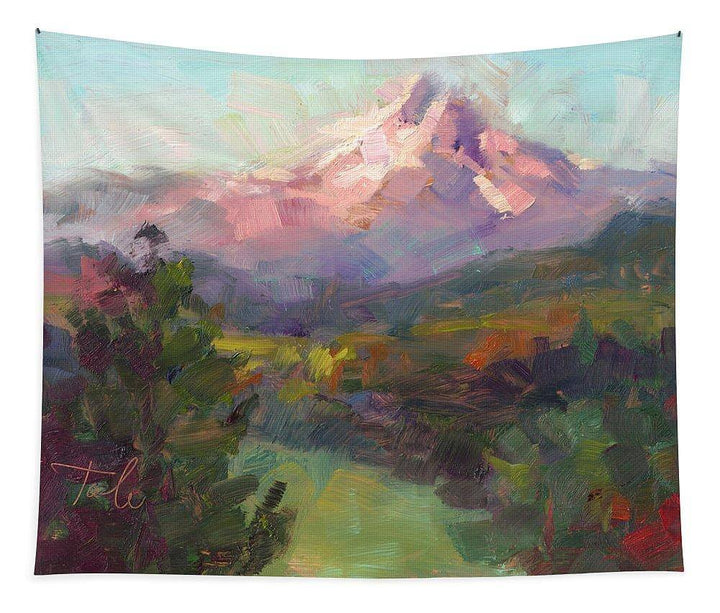 Rise and Shine - Mt. Hood - Tapestry