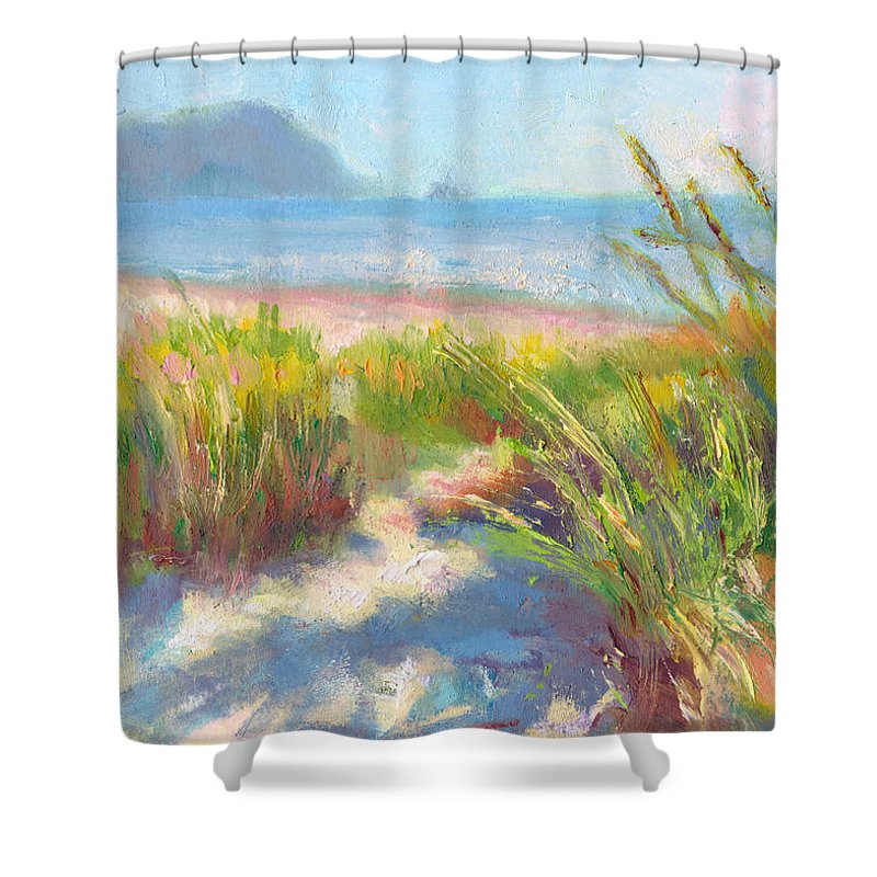Seaside Afternoon - Shower Curtain