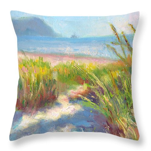 Seaside Afternoon - Throw Pillow