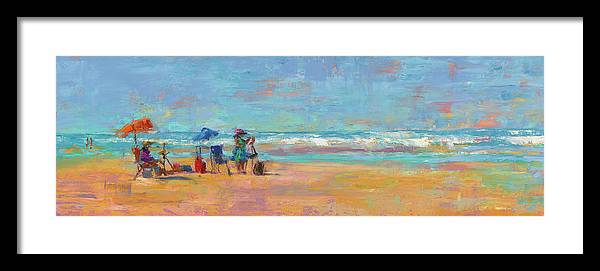 Some Beach - Cannon Beach landscape - Framed Print
