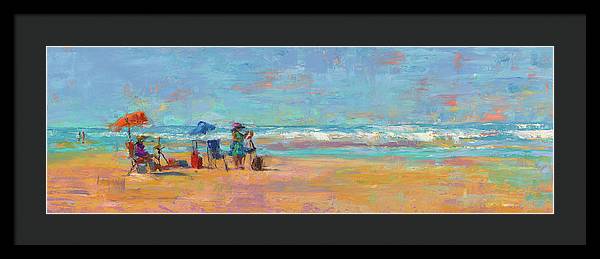 Some Beach - Cannon Beach landscape - Framed Print