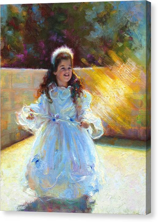 Young Queen Esther - Canvas Print