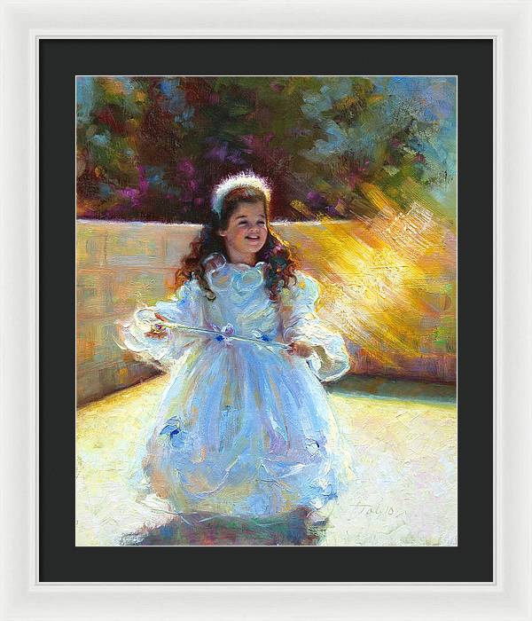 Young Queen Esther - Framed Print