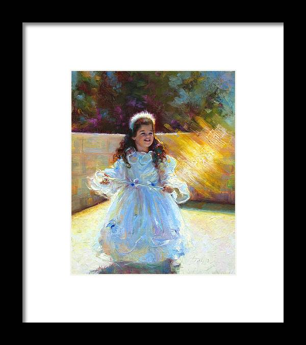 Young Queen Esther - Framed Print