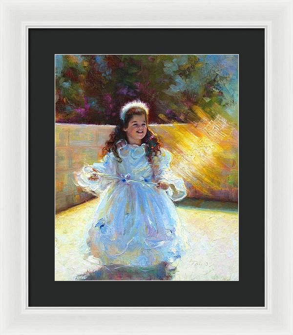 Young Queen Esther - Framed Print